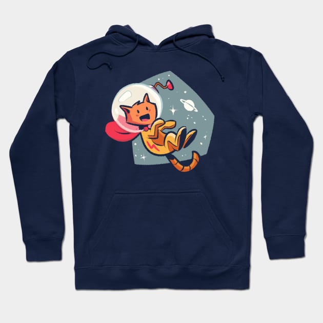 Super Space Cat (No Line Varient) Hoodie by mikemaihack